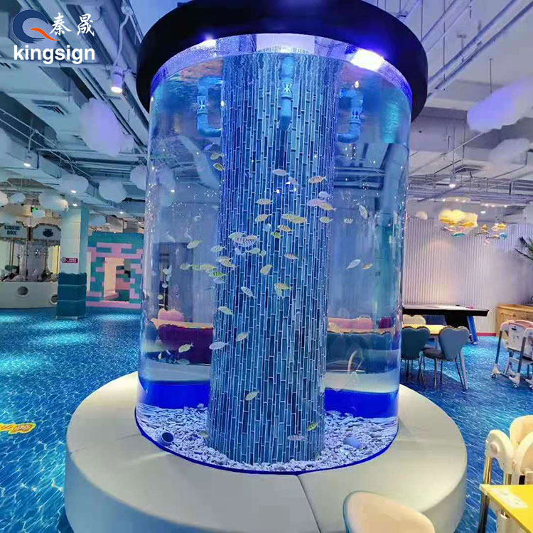 Mga Tampok ng Acrylic Aquarium Cylinder