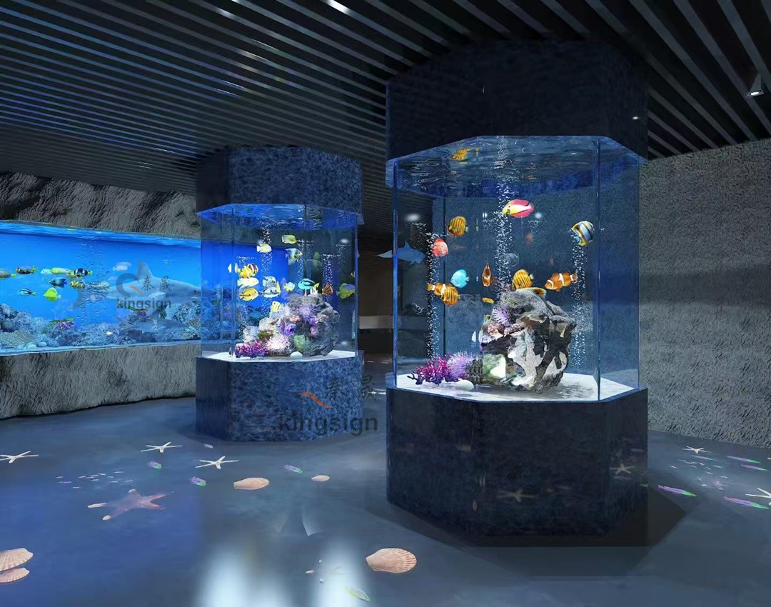Ang Maliwanag na Perlas ng Aquarium World -Malaking acrylic fish tank